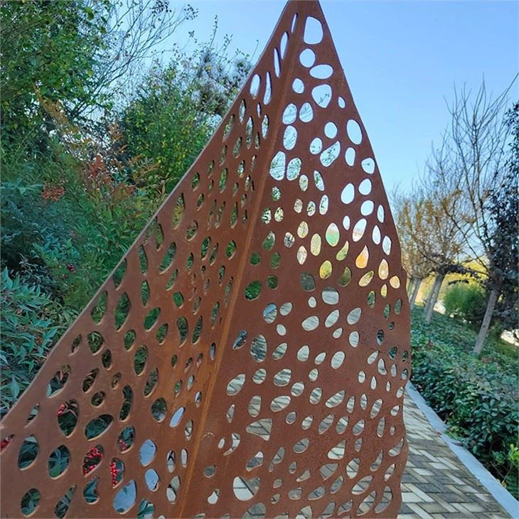 Outdoor Modern Art Metal Sculpture