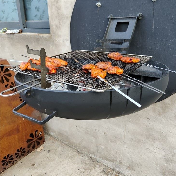 Wall Mounted Grill Barbecue