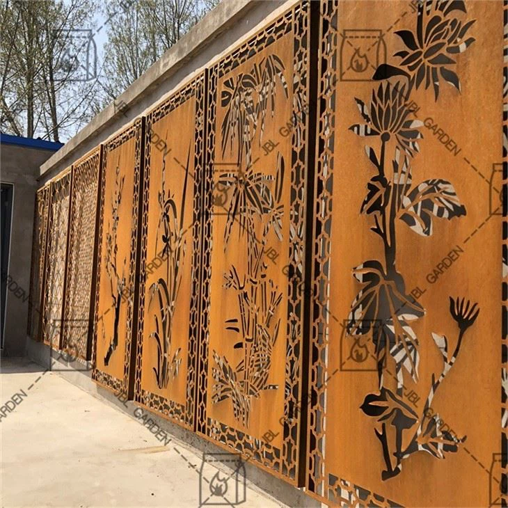 Rustieke Laser Tuinschermen