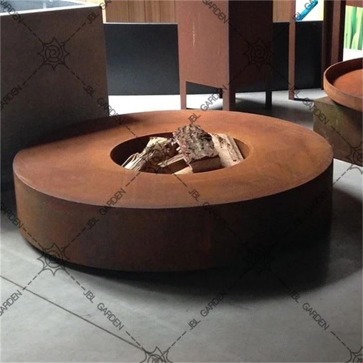 Backyard Fireplace Table