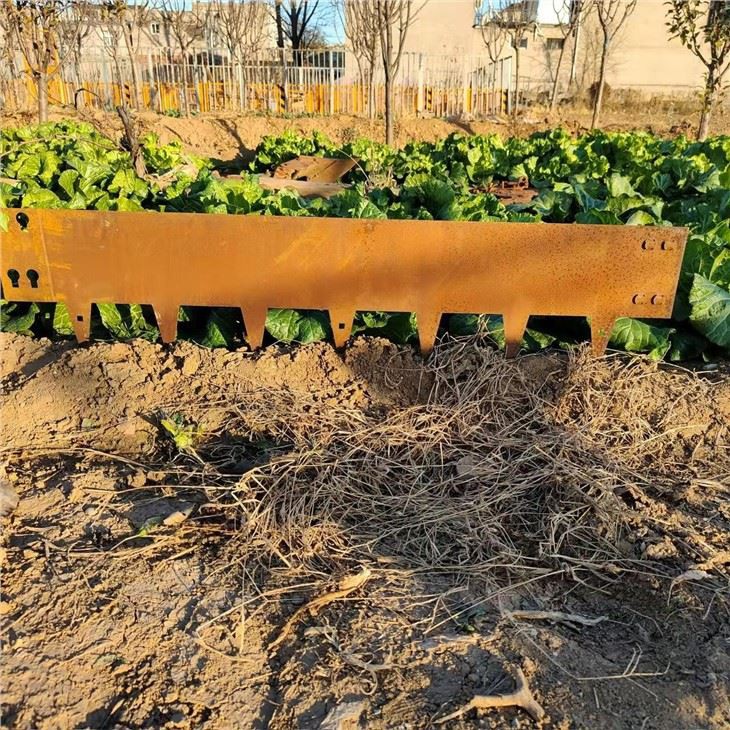 Large Vertical Round Planter Garden Edging