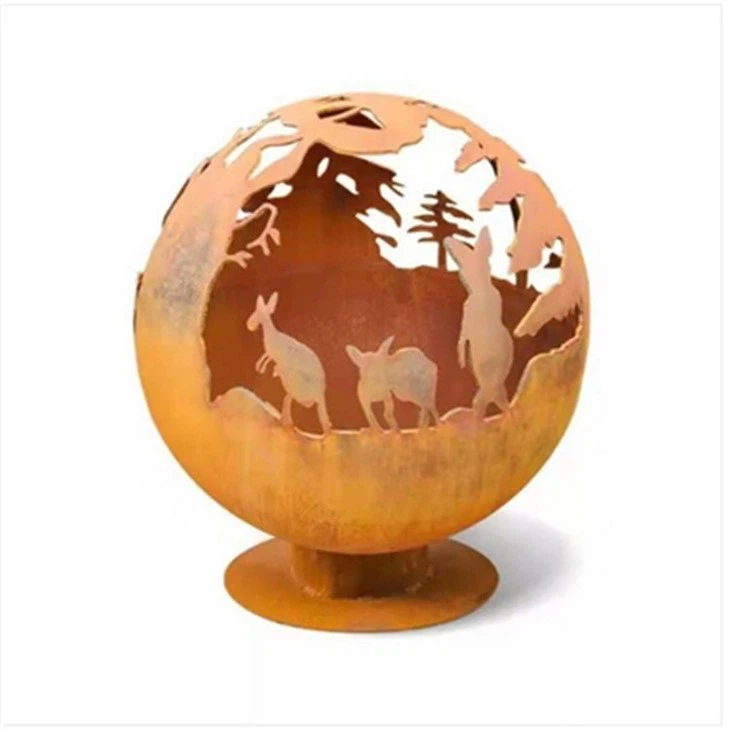 Metal Fire Sphere