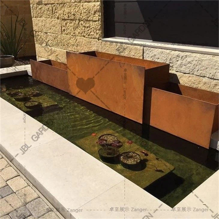 Metal Planter Trough