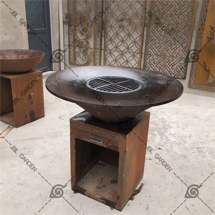 Outdoor Garden Wood Burning BBQ
