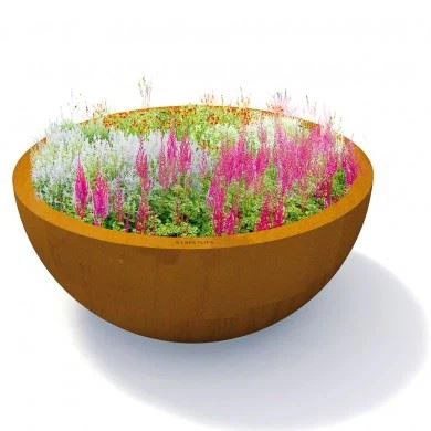 Outdoor Metal Garden Planter Pot