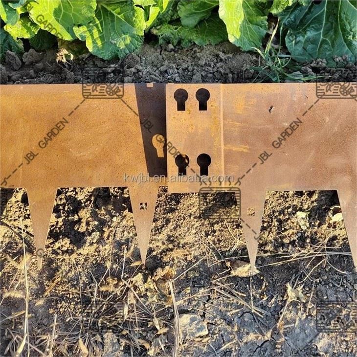 Rusting Garden Edging