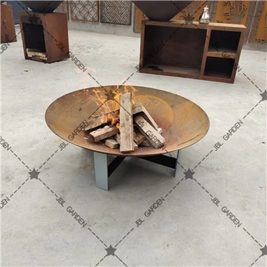 Stalen vuurbrander Pot Bowl