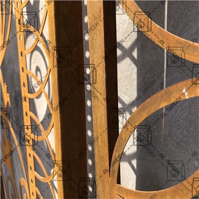 Metalen lasergesneden decoratief scherm