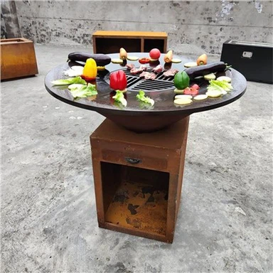 Corten Bbq Buitenkeuken Open haard