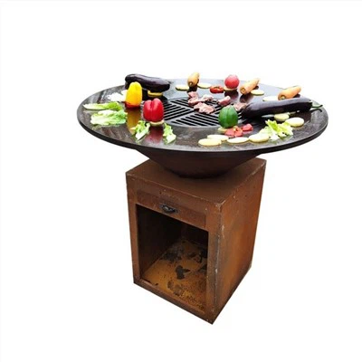 Commerciële zware roestvrijstalen barbecue