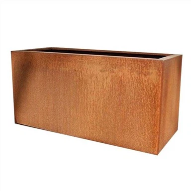 Corten verwering tuinpotten