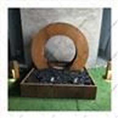 Aangepaste outdoor cortenstaal waterfunctie