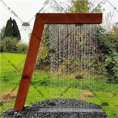 Huis Tuin Decoratie Waterpartij