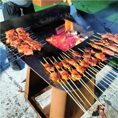 Metalen BBQ-grill