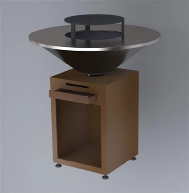 Metalen vuurkorven