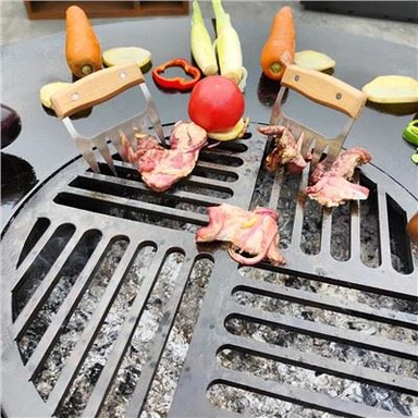 Buiten koken achtertuin BBQ-grill