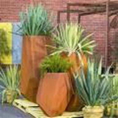 Poederbloempot voor huis en tuin