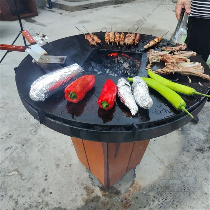Stainless Steel Fire Pit Bbq