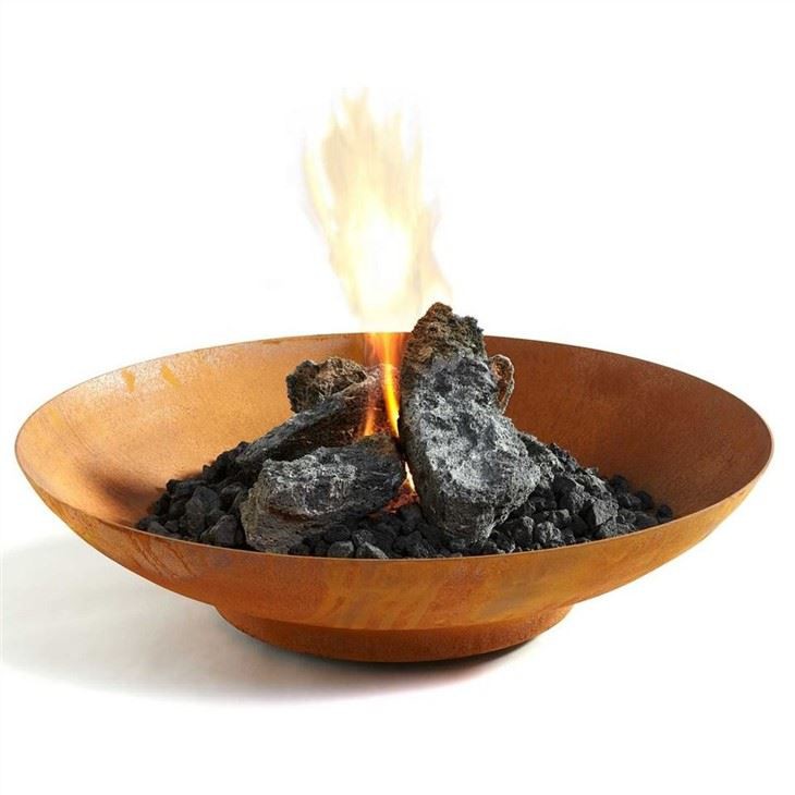 Steel Fire Pit With Grill