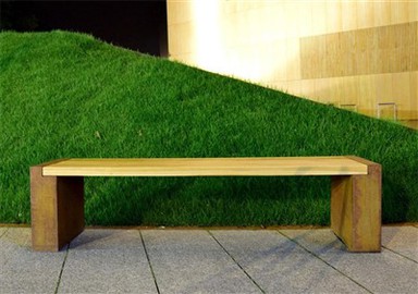 Moderne tuinbank