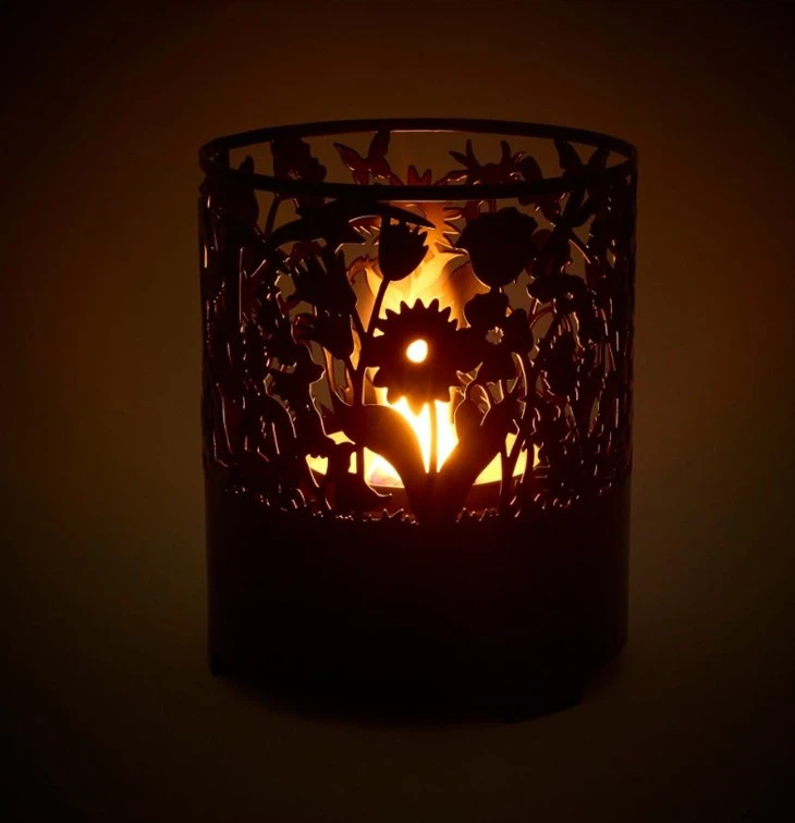 Black Tabletop Firepit