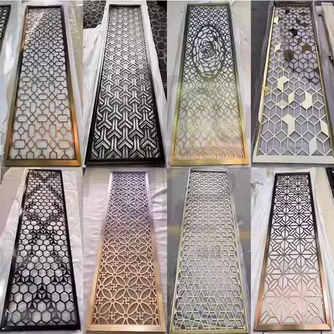 Corten Patio Screen