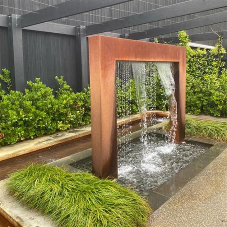 Fonteinontwerp voor thuis