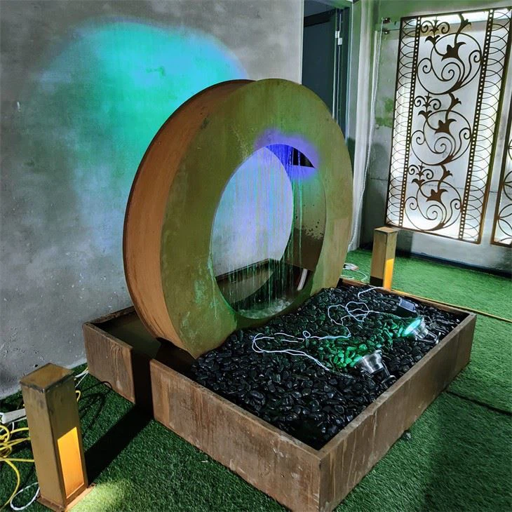 JBL Corten Steel Water Features