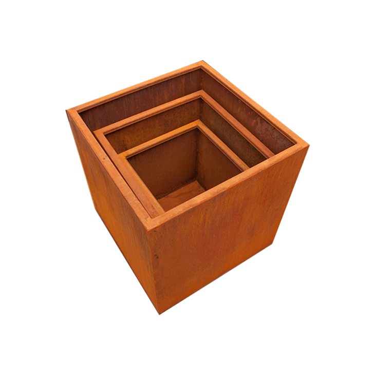 Metal Rusty Planters best