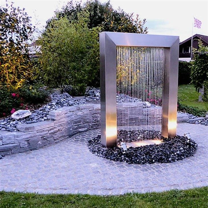 Metal Steel Water Feature