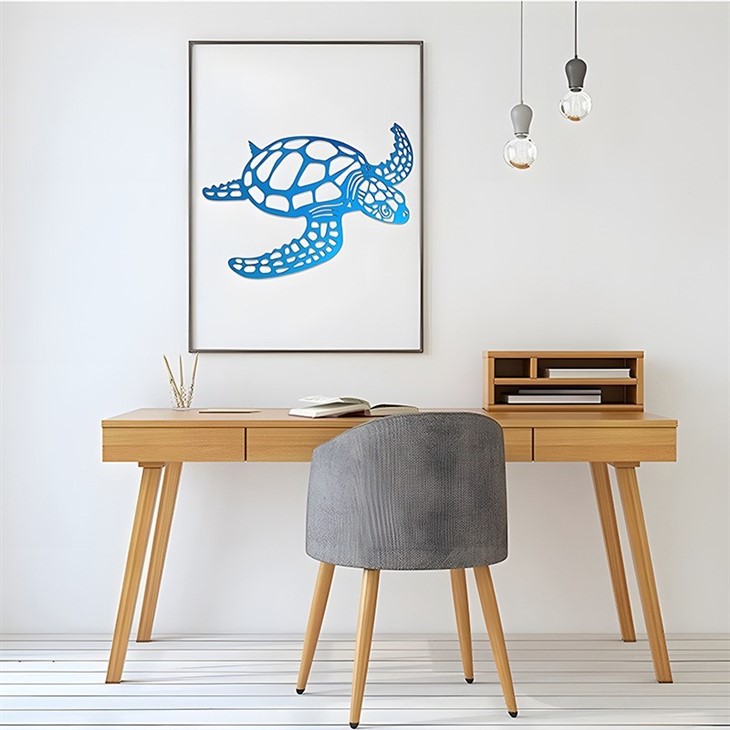 Metal Turtle Wall Art