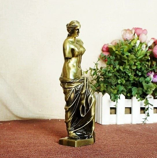 Metal Venus Goddess Art Figure Sculpture