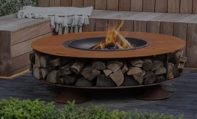 Outdoor Fireplace Table
