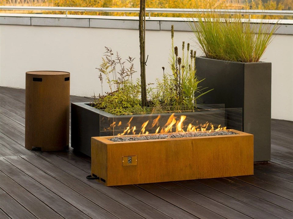 Outdoor Gas Fire Pit Table