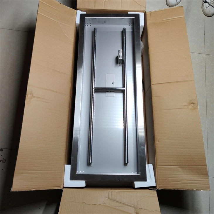 Rectangle Gas Firepit Burner