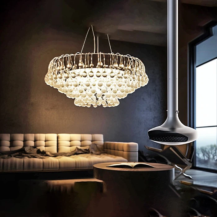 Roof Mounted Ceiling Suspended Fireplace