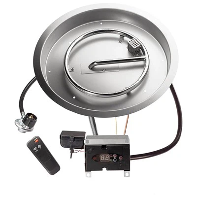 304 SS GAS FIRE PIT BRANDER: Moeilijke warmte voor uw terras