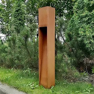 Vrijstaande lantaarnpaal waterdicht