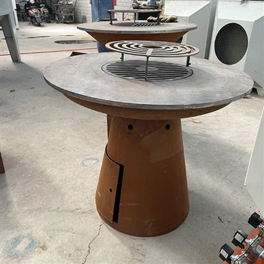 Moderne BBQ-grillkachel