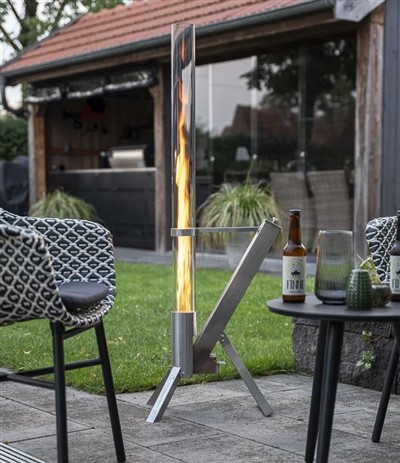 Outdoor houtpelletvuurkorven