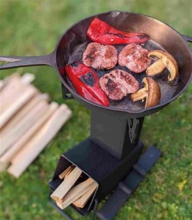 Raketvuurplaatsgrill