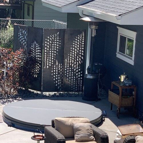 Wall Mounted Steel Screen For Patio suppliers